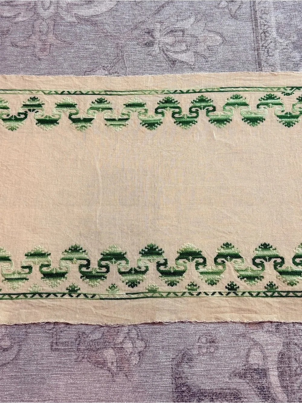 Vintage handmade greek
